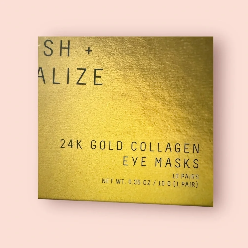 Beautology Lab 24K Gold Collagen Eye Masks Brand New Sealed in Box